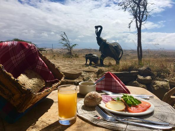 Original Maasai Lodge - Ausblick