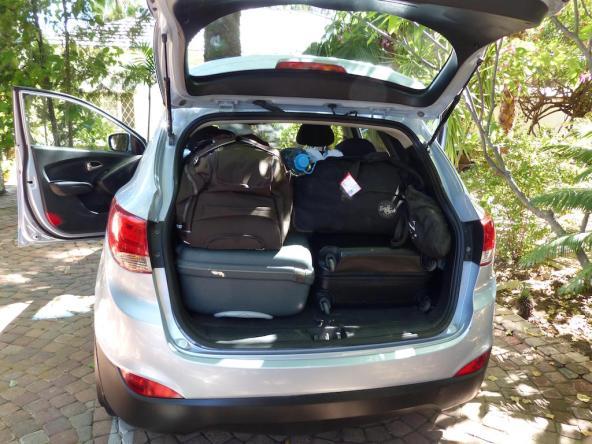 Unser Gefährt für die nächsten 14 Tage – Hyundai ix35 von Europcar