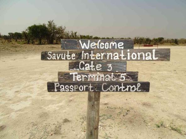 Savuti „International“ Airport 😉