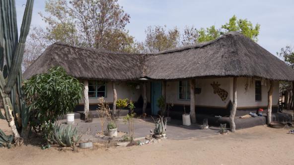 Die Villa des Dorfchefs