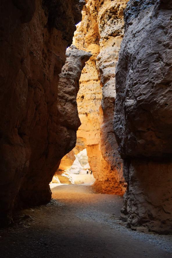 Innerhalb des Canyons: Je nach Jahreszeit kann der Wasserpegel bis zu 3 Meter hoch sein