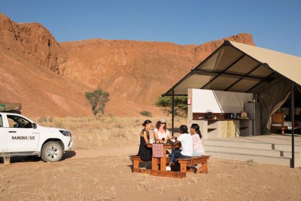 Camping2Go in der Namib