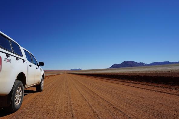 Namibia Pad D707 Mietwagenreise