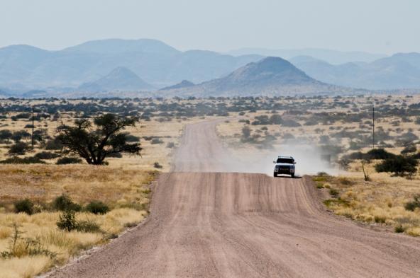 Piste in Namibia