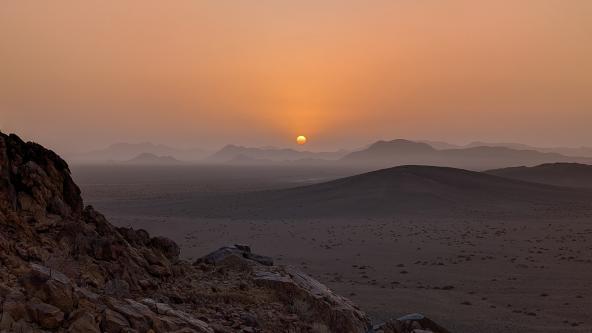 Sonnenuntergang Sesriem