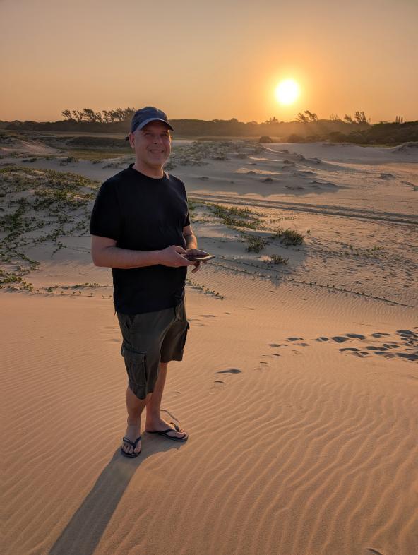 St. Lucia Sanddünen Sundowner Südafrika KwaZulu Natal