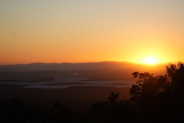 Addo Sonnenaufgang