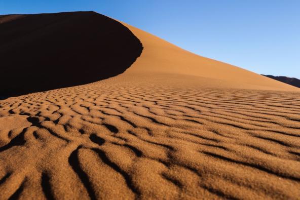 Sanddünen in der Namibwüste