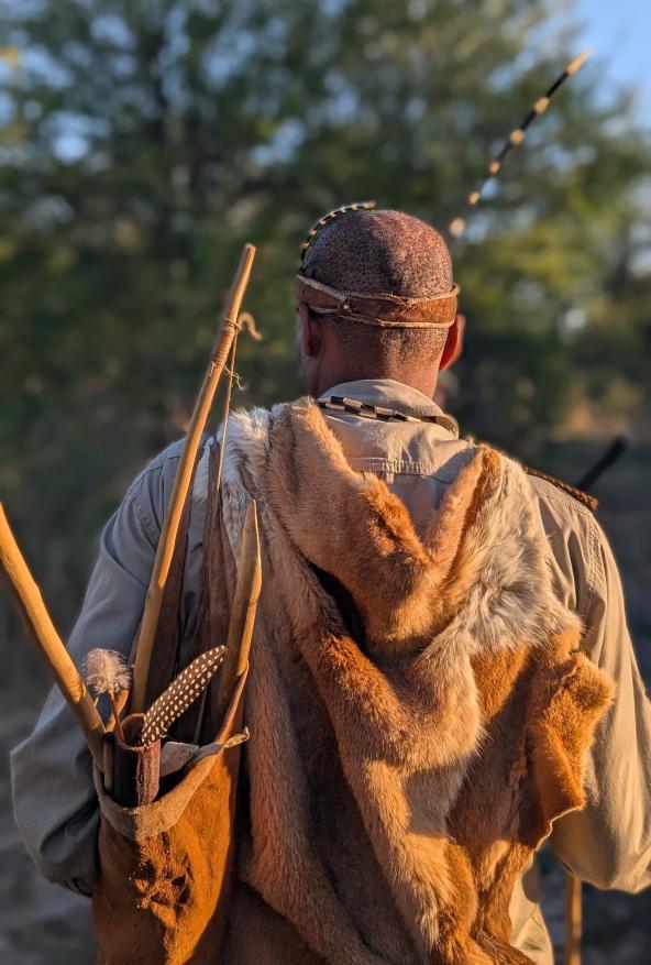 Bush Man Walk Dinaka