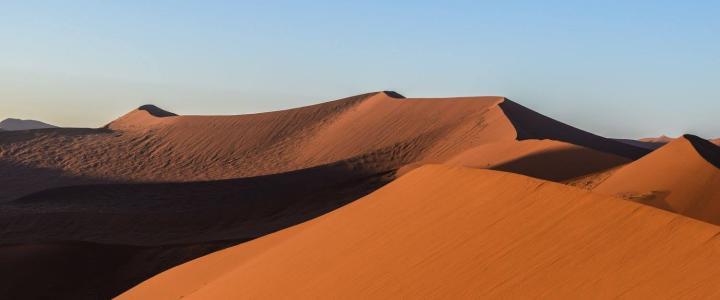 Namibia Sossusvlei Dünen Sonnenaufgang Afrika Reiseblog