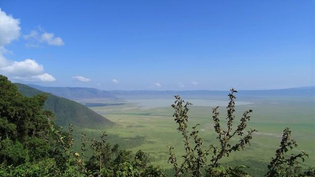 Tansania Rundreisen östliches Afrika Ngorongoro Krater Aussicht