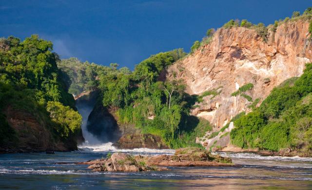 Murchison Falls Uganda Nil östliches Afrika Rundreisen