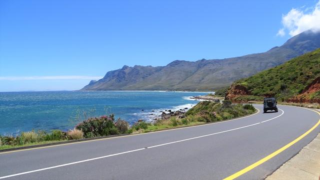Südafrika False Bay Straße Scenic Road Mietwagenreisen 