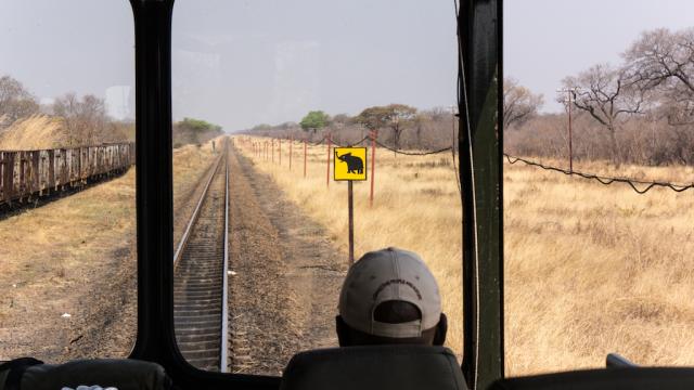 Simbabwe Bahnreise Südliches Afrika Gleise Zugreise 