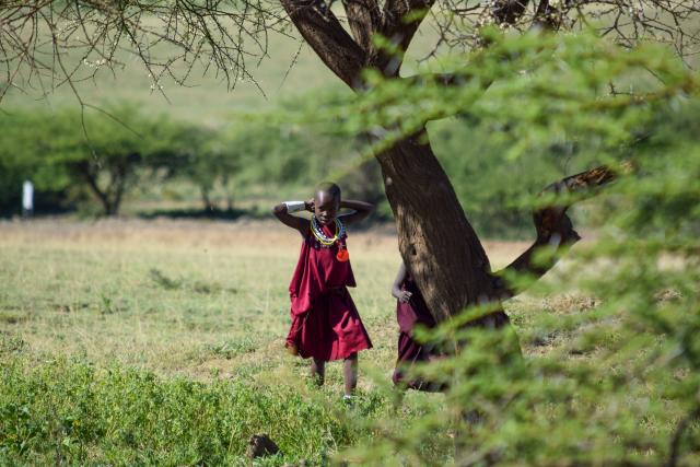 Masai Mädchen