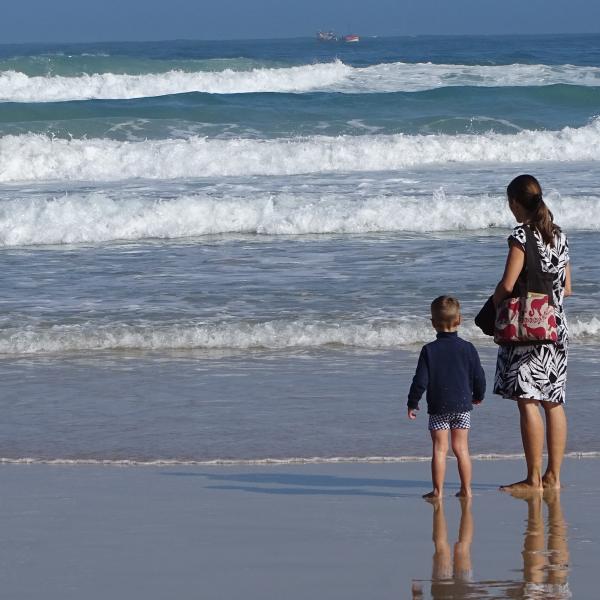 Reisen mit Kindern Südliches Afrika Strand Meer