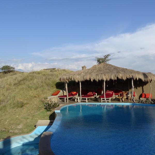 Tansania Unterkünfte Lodges östliches Afrika Pool Maasai 