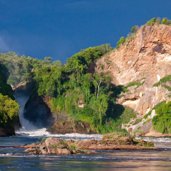 Uganda Murchison Falls Nil östliches Afrika Rundreisen