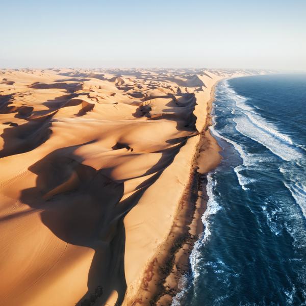 Namibia Flugsafari Skeleton Coast Namib Wüste Atlantik