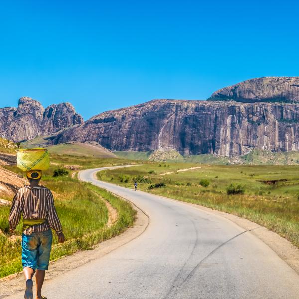 Madagaskar Berge Dorf Ausflüge Kultur