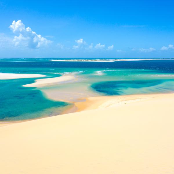 Mosambik südliches Afrika Strand Unterkünfte Beach Lodges 