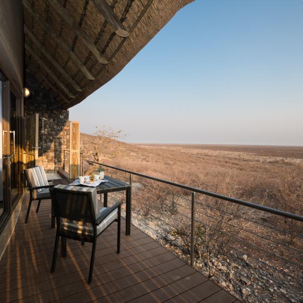 Safarihoek Lodge - Terrasse