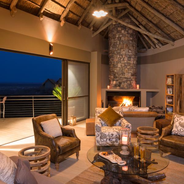 Safarihoek Lodge - Main Area