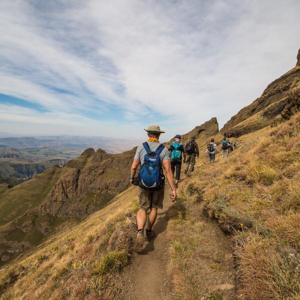 Drakensberg Witsieshoek Hike Südafrika